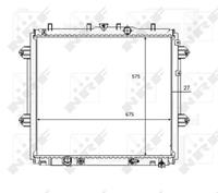 NRF Radiateur 59080