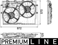 Mahle Koelventilatorwiel CFF193000P