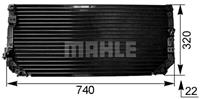 Mahle Condensor, airconditioning AC249000S
