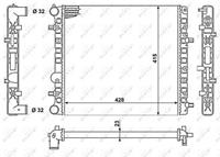 NRF Radiateur 50140