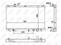 NRF Radiateur 50137