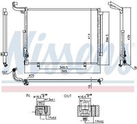 Nissens Condensor, airconditioning 941092