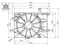 NRF Koelventilatorwiel 47558