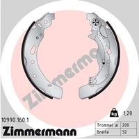 Bremsbackensatz Hinterachse Zimmermann 10990.160.1