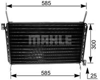 Mahle Condensor, airconditioning AC162000S