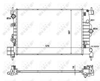 NRF Radiateur 58496