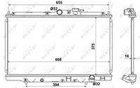 NRF Radiateur 53508