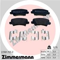 Zimmermann Remblokkenset, schijfrem 229011552
