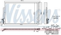 Nissens Condensor, airconditioning 941088