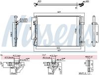 Nissens Condensor, airconditioning 941161