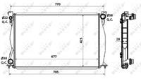 NRF Radiateur 58359