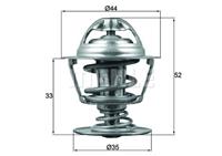 mahleoriginal Thermostat, Kühlmittel Mahle Original TX 173 88D