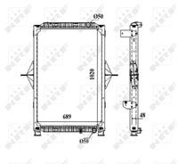 NRF Radiateur 58402