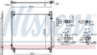 Nissens Condensor, airconditioning 940799