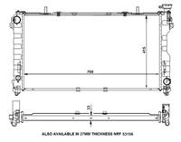 NRF Radiateur 56133