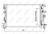 NRF Radiateur 50476