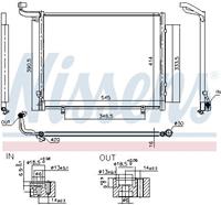 Nissens Condensor, airconditioning 941093