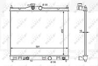 NRF Radiateur 59119