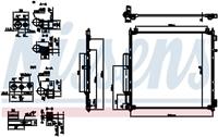 Nissens Condensor, airconditioning 941164