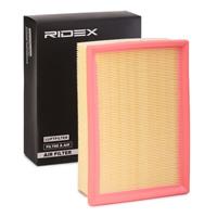 RIDEX Luftfilter 8A0136  CITROËN,PEUGEOT,C4 I LC_,C4 Coupe LA_,206 Schrägheck 2A/C,307 SW 3H,307 CC 3B,307 3A/C,307 Break 3E