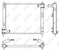 NRF Radiateur 53061