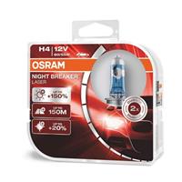 Osram Night Breaker Laser H4 12V/60/55W - Set 2 Stuks