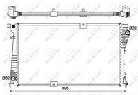 NRF Radiateur 53123