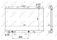 NRF Radiateur 53695