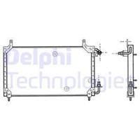 Delphi Condensor, airconditioning TSP0225413