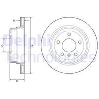 Delphi Remschijf BG4946C