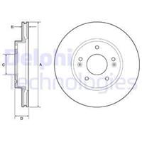 Delphi Remschijf BG4955C