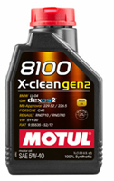 MOTUL Motoröl 8100 X-CLEAN GEN2 5W-40 109761