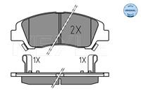 hyundai Remblokkenset, schijfrem 0252597617