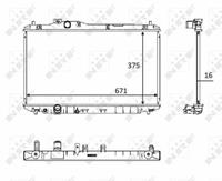 NRF Radiateur 58537