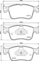 Brembo Remblokkenset, schijfrem P24234