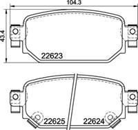 Brembo Remblokkenset, schijfrem P49063