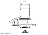 Wahler Thermostaat 41093782D