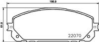 Hella Pagid GmbH Remblokkenset, schijfrem 8DB355023391