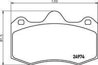 Hella Pagid GmbH Remblokken set 8DB355015111