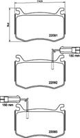 Hella Pagid GmbH Brake Pad Set, Disc Brake 8db 8DB355039051