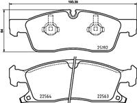 Hella Pagid GmbH Remblokkenset, schijfrem 8DB355025541