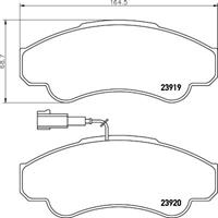 Hella Pagid GmbH Remblokken set 8DB355010401