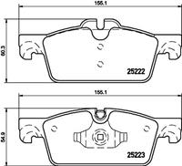 Hella Pagid GmbH Remblokken set 8DB355015711