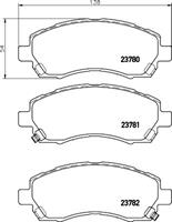 Hella Pagid GmbH Remblokken set 8DB355010121