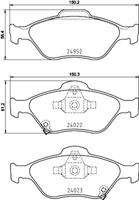 Hella Pagid GmbH Remblokkenset, schijfrem 8DB355025321