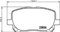 Hella Pagid GmbH Remblokken set 8DB355010221