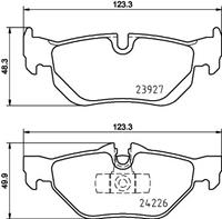 Hella Pagid GmbH Remblokkenset, schijfrem 8DB355031781