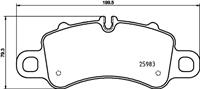 Hella Pagid GmbH Remblokkenset, schijfrem 8DB355025601