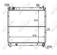 NRF Radiateur 59106