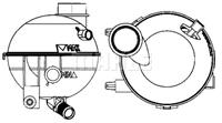 mahleoriginal Ausgleichsbehälter, Kühlmittel Mahle Original CRT 14 000S